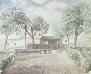 Aerodrome, c.1942 by Eric Ravilious