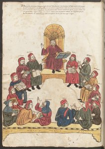 Avicenna and Physicians in Discussion by Erich Lessing