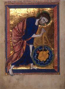 God the Father Measuring the Universe