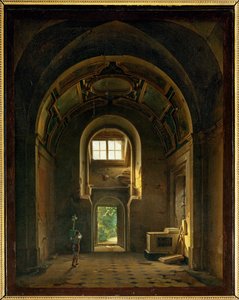 Interior of a Chapel of the Church of the Feuillants in Paris