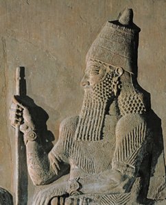 King Sargon II of Assur by Erich Lessing