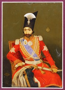 Nasser-al-Din Shah, Qajar King of Persia by Erich Lessing