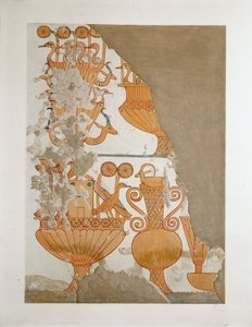 Offerings in Decorative Gold Vases by Erich Lessing