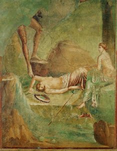 Sleeping Maenad by Erich Lessing