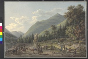 The Borscha Pass, Hungary