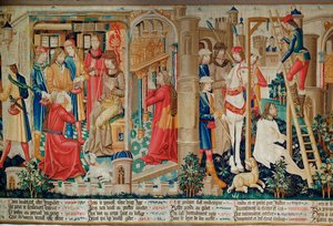 The Miracle of Saint Quentin: The Priest Complains to the Provost and the Thief is Sentenced to Death by Hanging