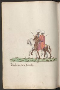 The Serail of the Sultana, Black Eunuchs on Horseback