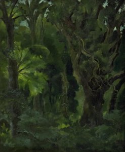 Wooded Landscape. 