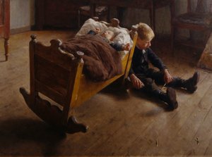 Two Brothers by Erik Theodor Werenskiold
