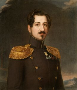 Portrait of Oscar I, King of Sweden and Norway, 1844 by Erik Wahlbergson