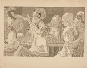 The Players by Erling Eckersberg