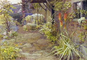 Torch Lilies by Ernest Albert Chadwick