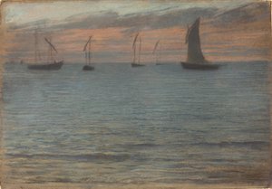 A Seascape at Sunset