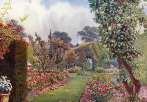 Sundial at Levens Hall, Westmoreland by Ernest Arthur Rowe