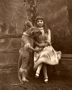 Alice and the dormouse by Ernest Barraud