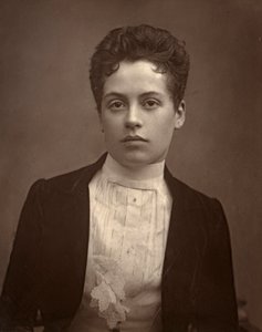 Clo Graves, Irish author and playwright by Ernest Barraud