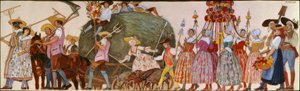 Festive Procession, The Hay Wagon