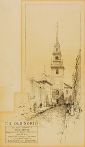 Boston--North Church by Ernest C. Peixotto