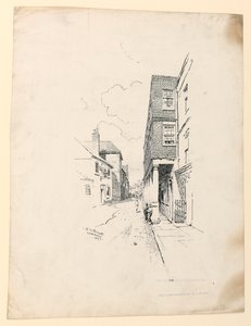 Old House in Gainsborough by Ernest Clifford Peixotto