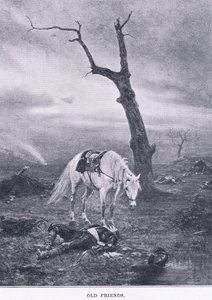 Old friends, from The Magazine of Art 1893, Cassell and Company by Ernest Crofts