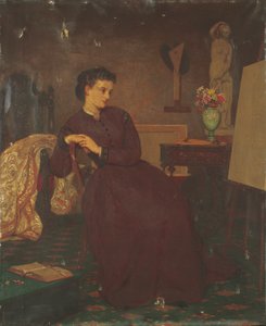 A Lady Artist, 1869