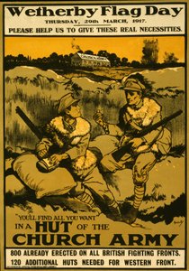 Poster for Wetherby Flag Day, Thursday 29th March, 1917