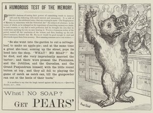 Advertisement, Pears