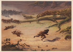 Hunting, 1871 by Ernest Henry Griset