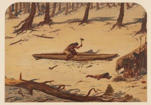 Prehistoric Camp, 1871 by Ernest Henry Griset