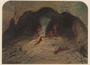 Prehistoric scene