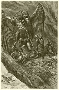 The Eagle and the Fox by Ernest Henry Griset