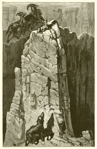The Kid and the Wolf by Ernest Henry Griset