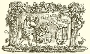 The Old Woman and the Empty Cask by Ernest Henry Griset