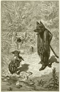 The Wolf and the Lamb by Ernest Henry Griset