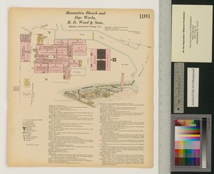 Manantico Bleach and Dye Works, Hexamer General Surveys, Volume 12, Plate 1101