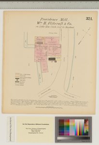 Providence Mill, Little Elk Creek, Maryland, Hexamer General Surveys