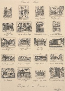 First Series, Classifications of Engravings