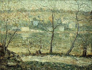 Along the River by Ernest Lawson