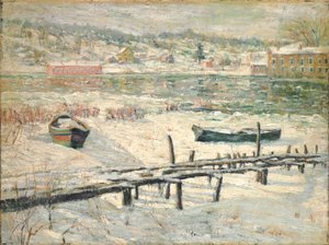 Harlem River in Winter