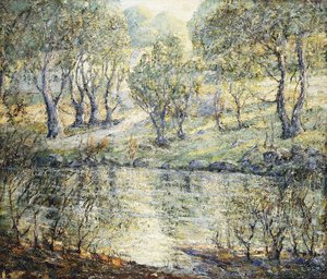 Path to the River by Ernest Lawson
