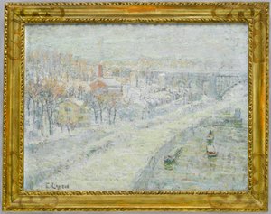 Winter Landscape: Washington Bridge