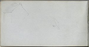 Sketchbook, Page 54: Architecture Study by Jean Louis Ernest Meissonier