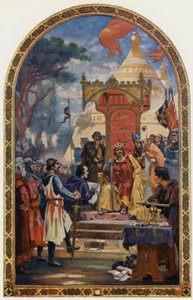 King John signing Magna Charta by Ernest Normand