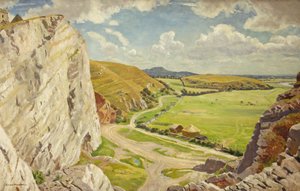 Uphill from the North by Ernest Procter