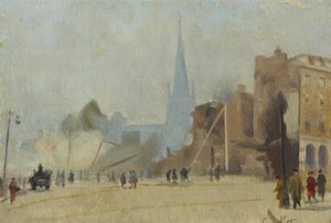 Broadgate Coventry after Raid, November 1940, 1940-44