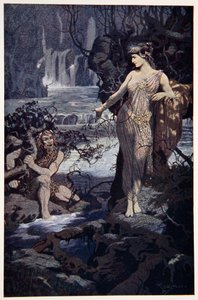 The Temptation of Ea-Bani by Ernest Wellcousins