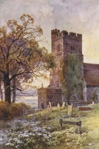 Chalk Church by Ernest William Haslehust