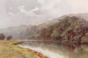 River Thames: Cliveden Woods by Ernest William Haslehust