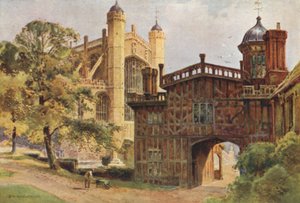 The Horse-Shoe Cloisters and St. George