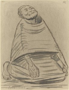 Man Kneeling